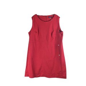 Tommy Hilfiger Red Sleeveless Dress